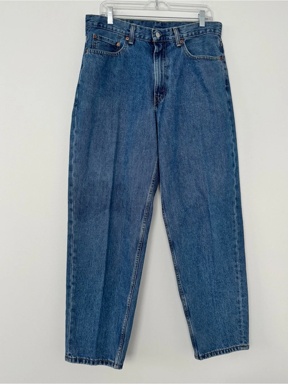 Levi's 560 Jeans Men 34x32 Loose Fit Tapered Leg Medium Wash Blue Denim Mid Rise